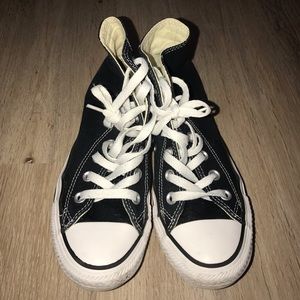 Black Hightop Converse